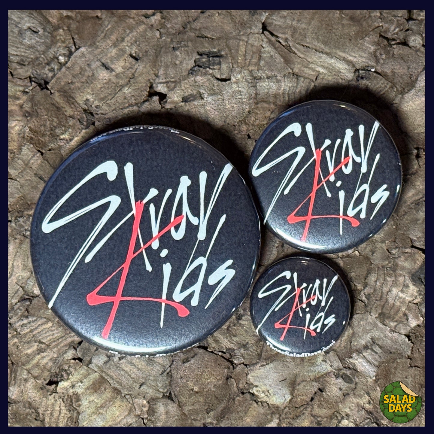 Stray Kids -Button/Bottle Opener- Logo 2