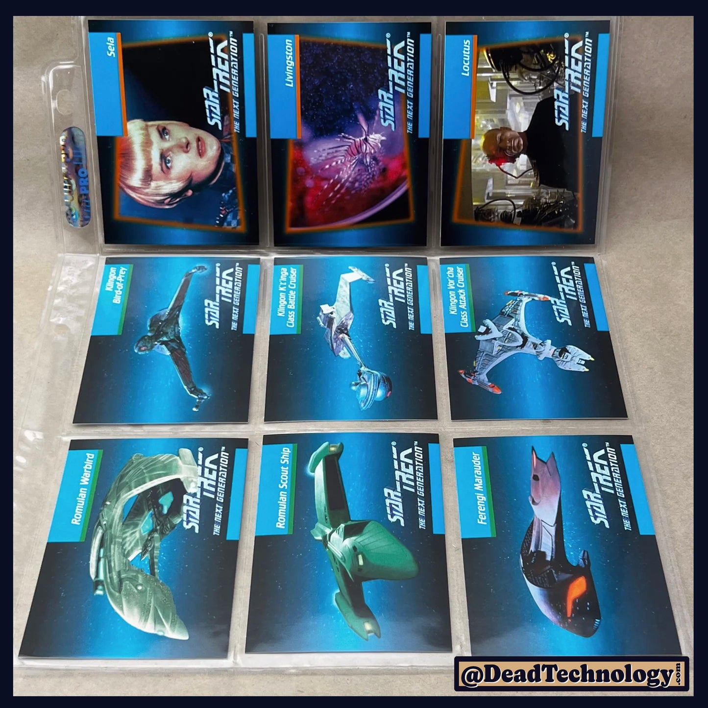 Star Trek: Next Generation -Trading Cards- Complete Set