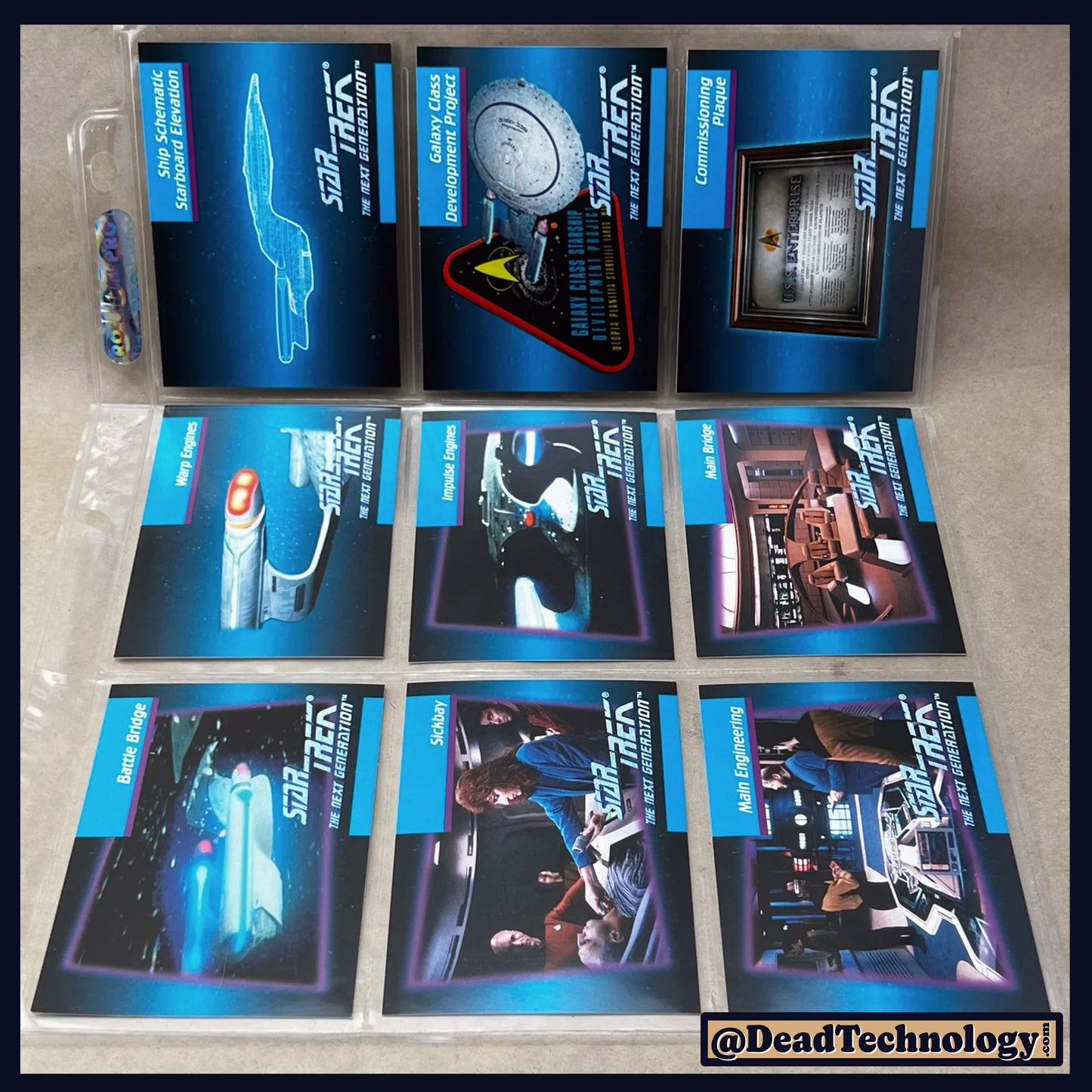 Star Trek: Next Generation -Trading Cards- Complete Set