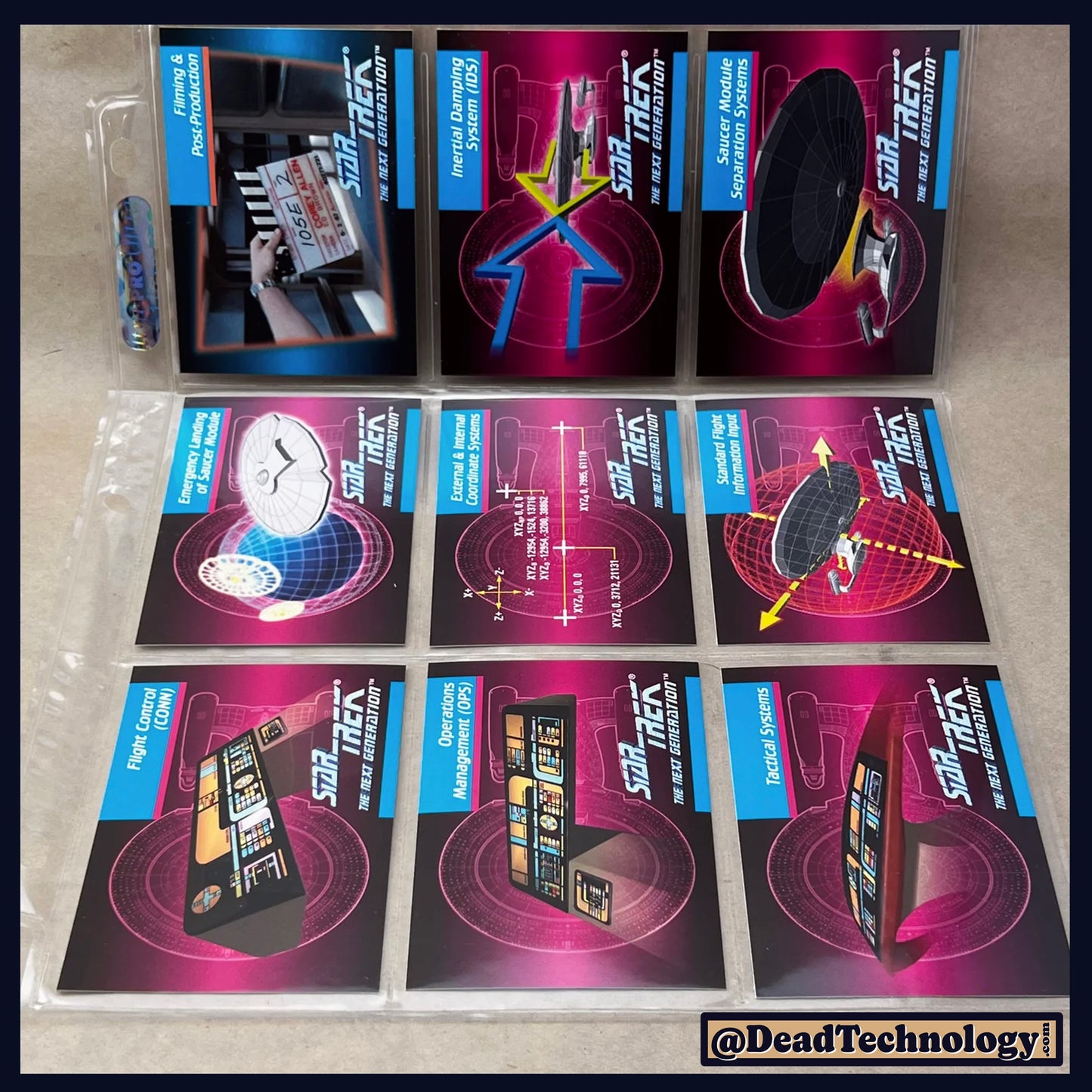 Star Trek: Next Generation -Trading Cards- Complete Set