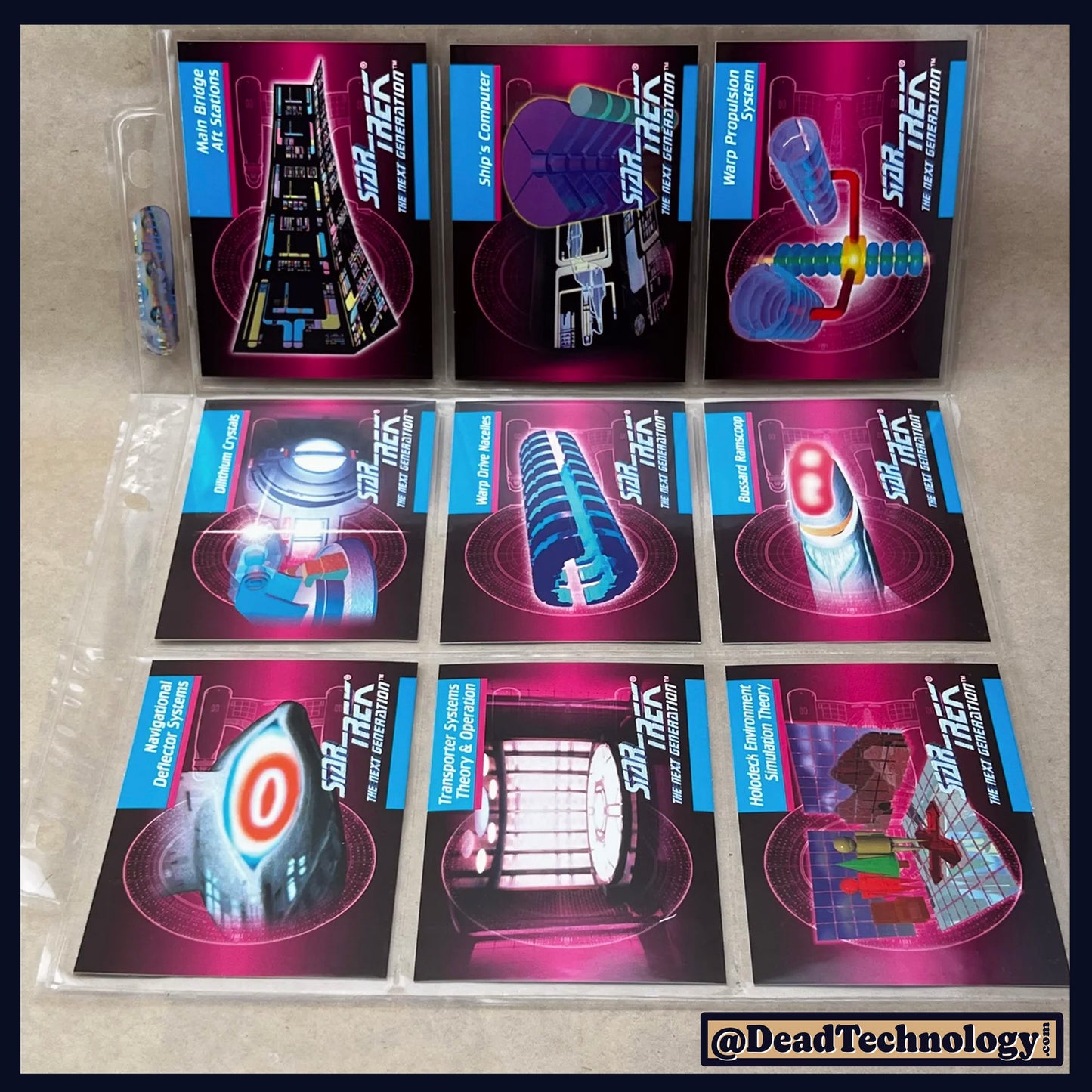 Star Trek: Next Generation -Trading Cards- Complete Set