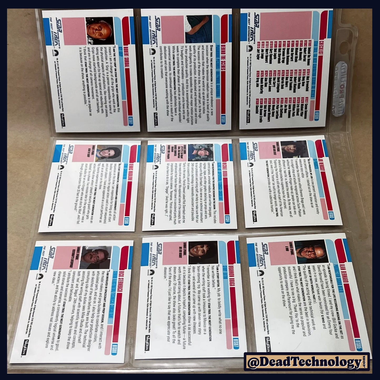 Star Trek: Next Generation -Trading Cards- Complete Set
