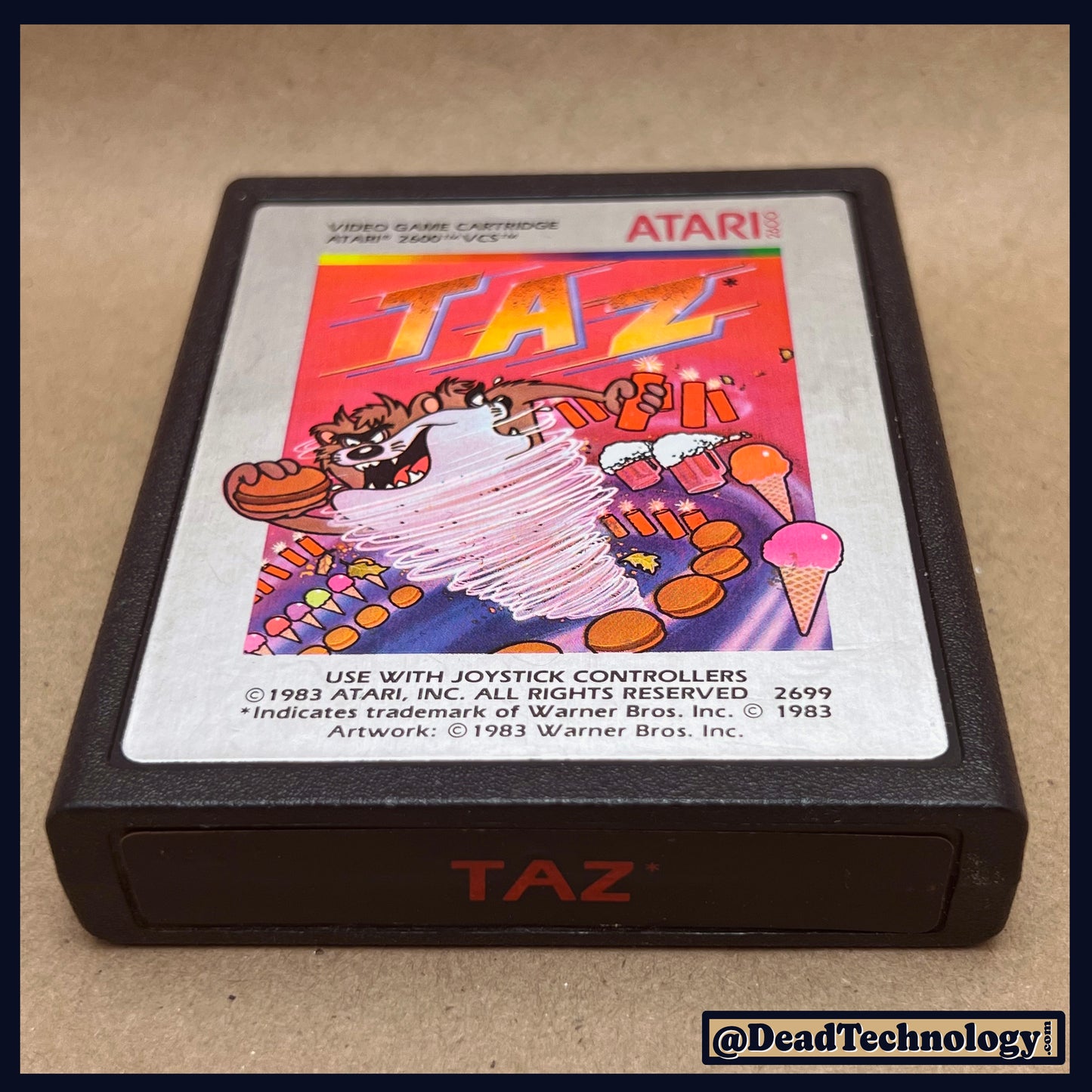 Taz -Atari 2600- Looney Tunes
