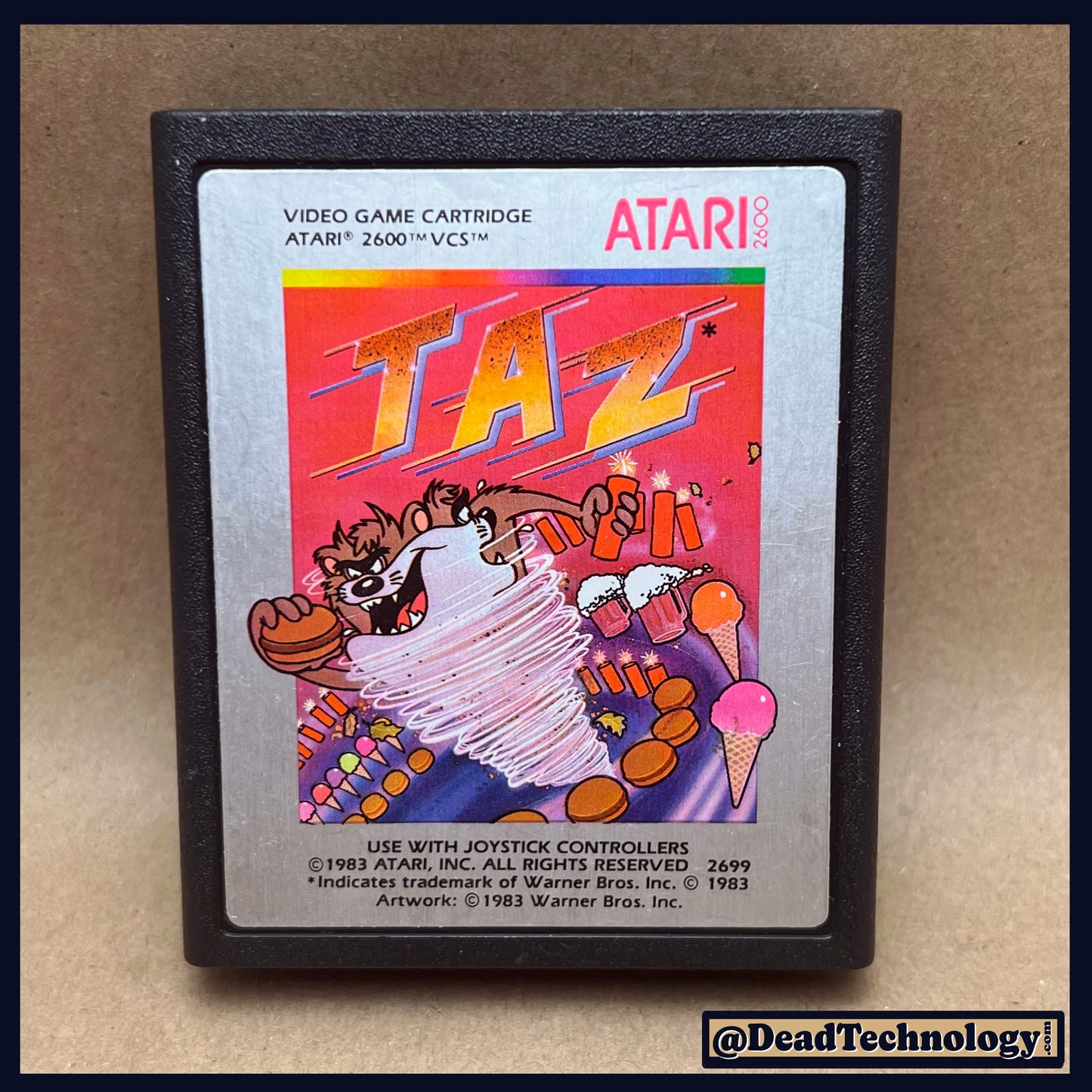 Taz -Atari 2600- Looney Tunes