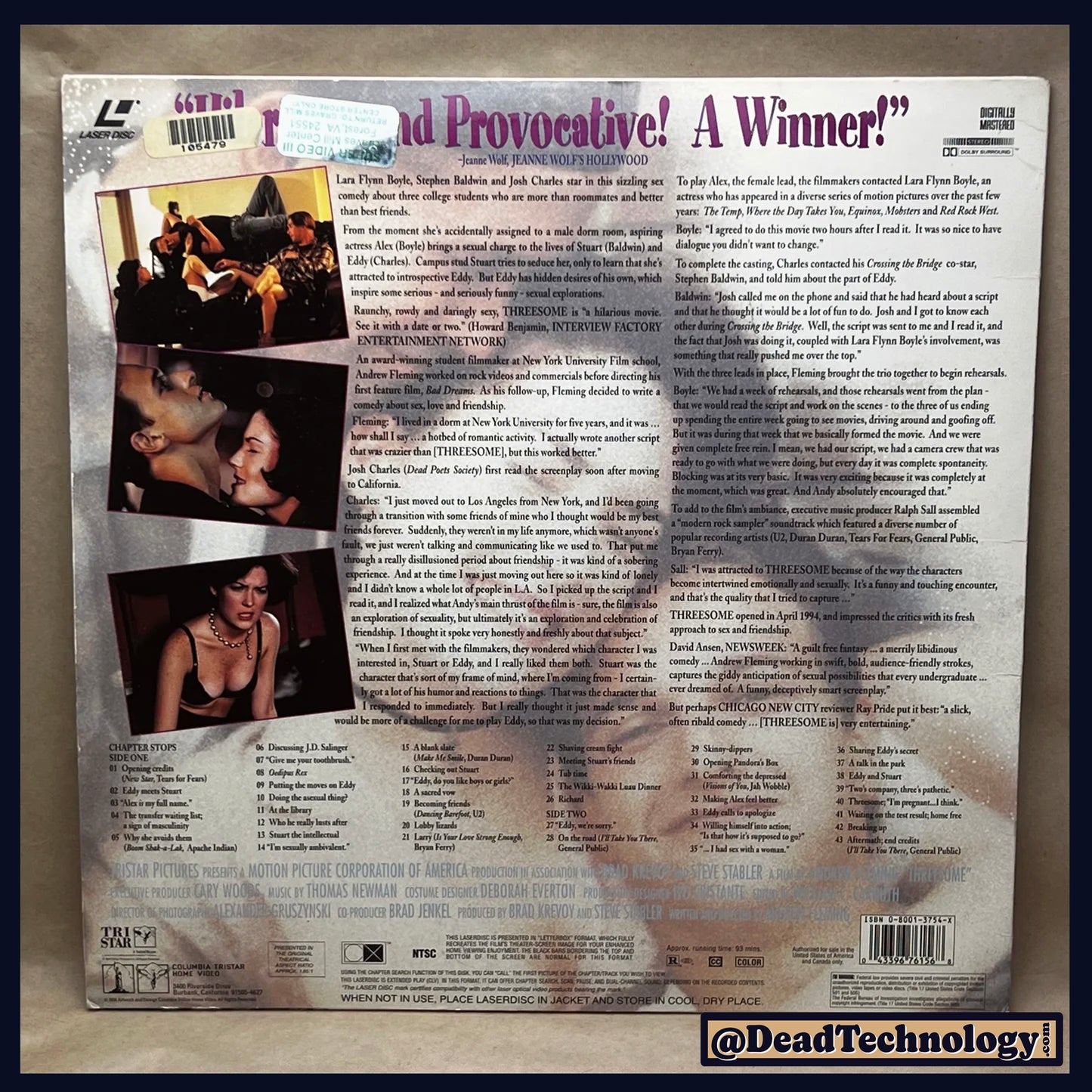 Threesome -LaserDisc-