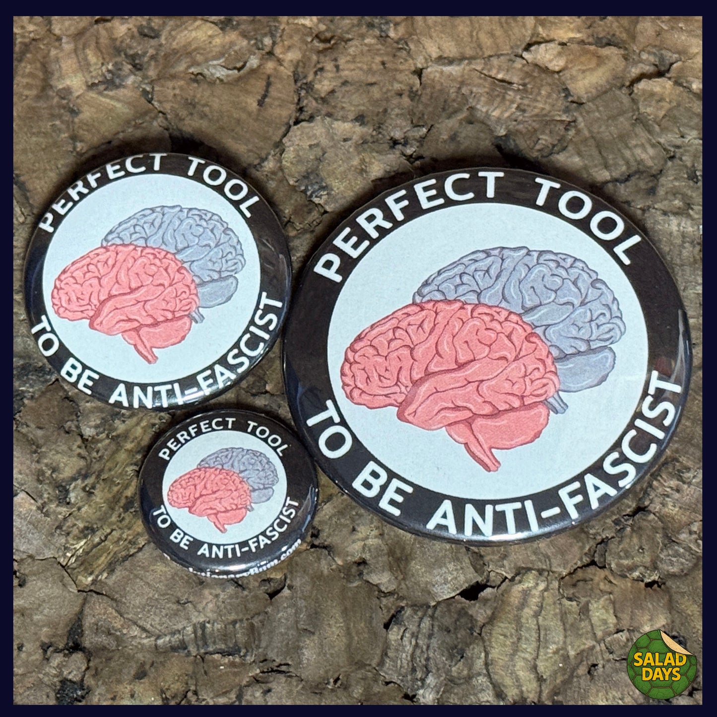 Tool Against Fascism -Button/Bottle Opener-