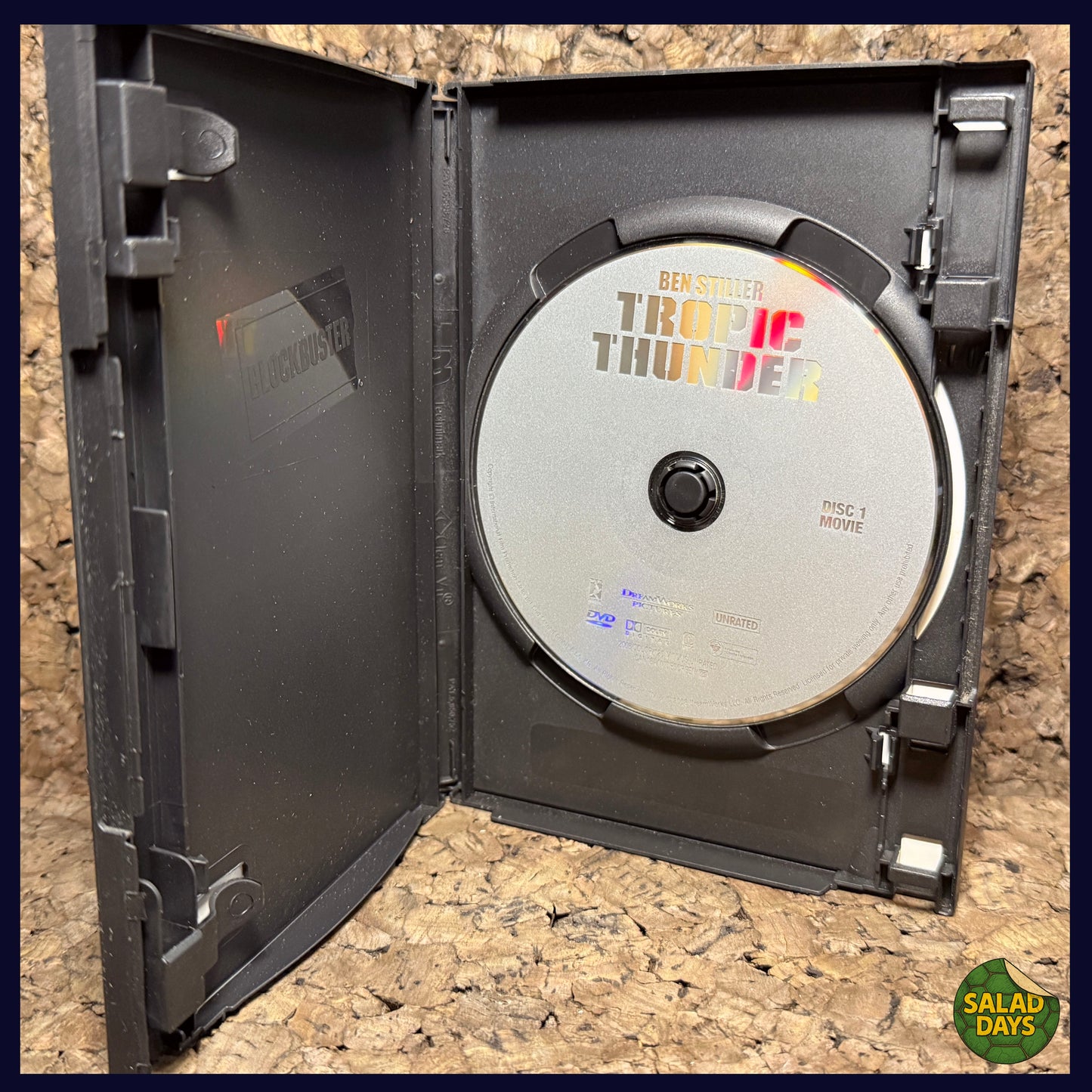 Tropic Thunder -DVD- Blockbuster Video Rental
