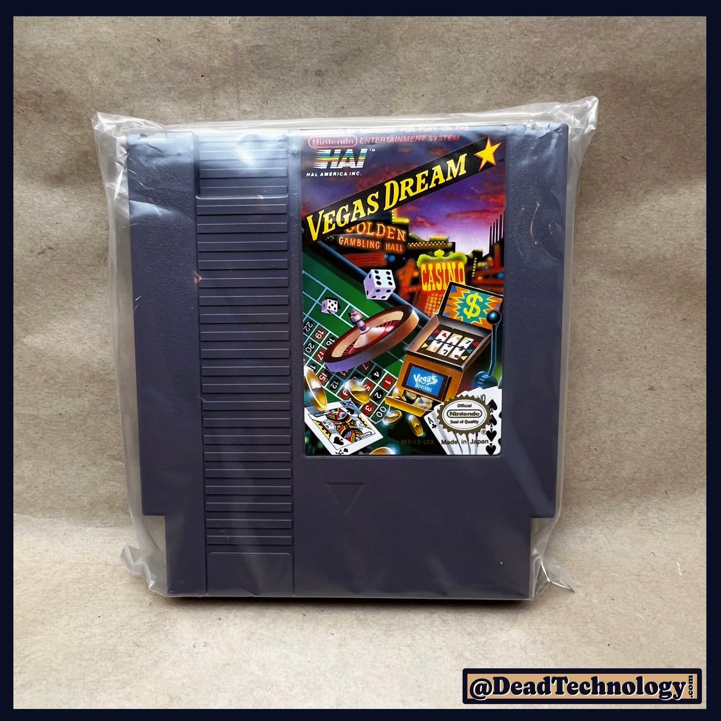 Vegas Dream Game -Nintendo Entertainment System- Complete