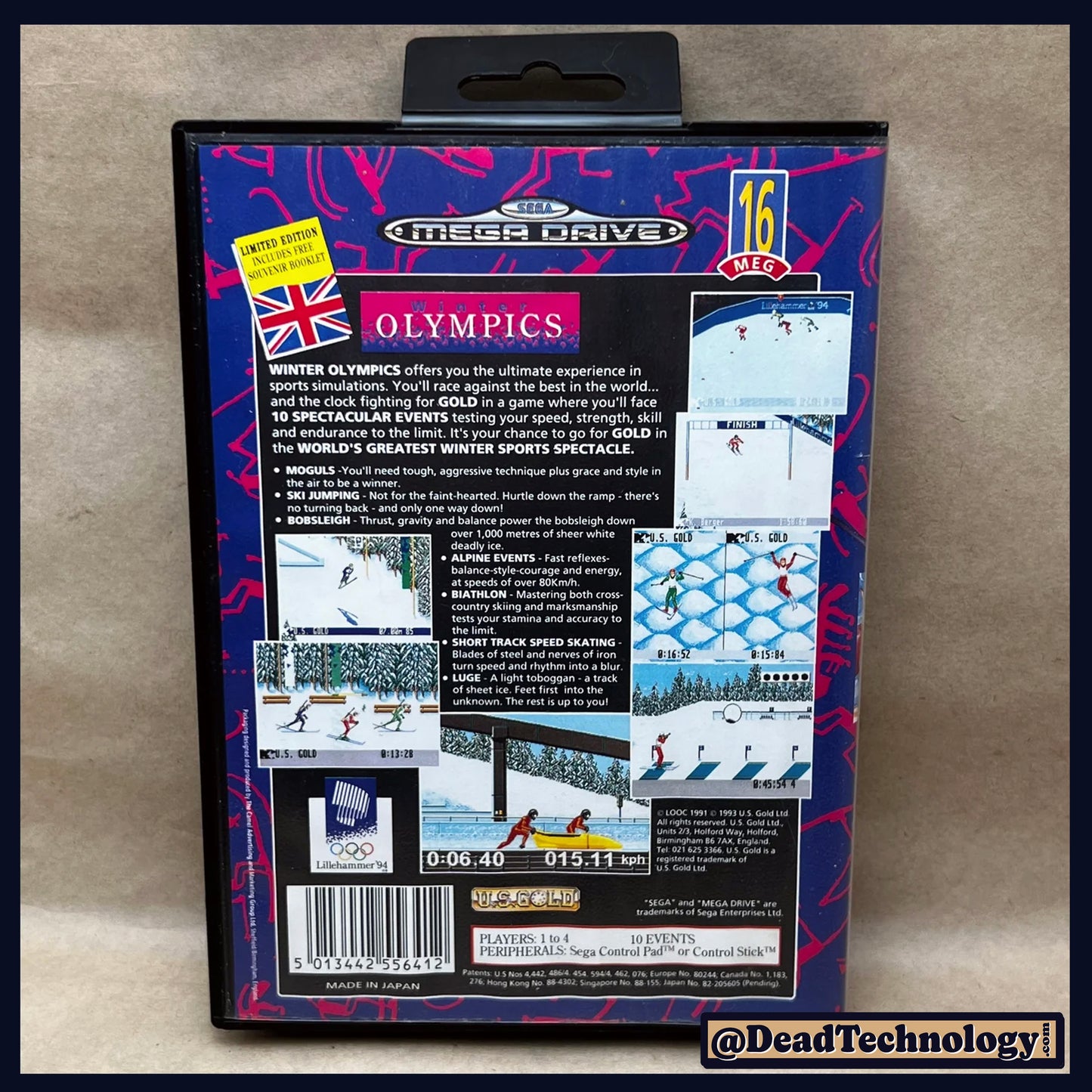 Winter Olympics -Sega Mega Drive-