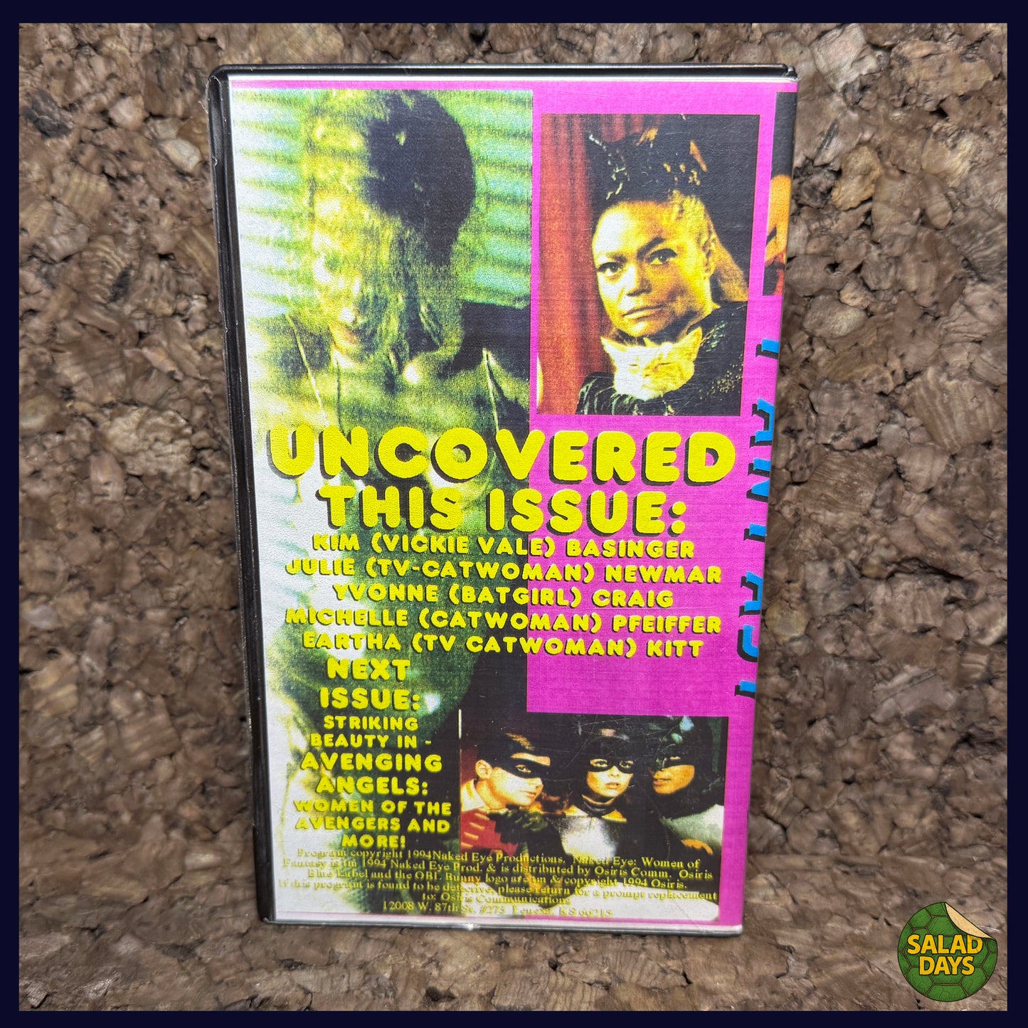 Naked Eye Presents: Women of Fantasy -VHS- Rare Bootleg