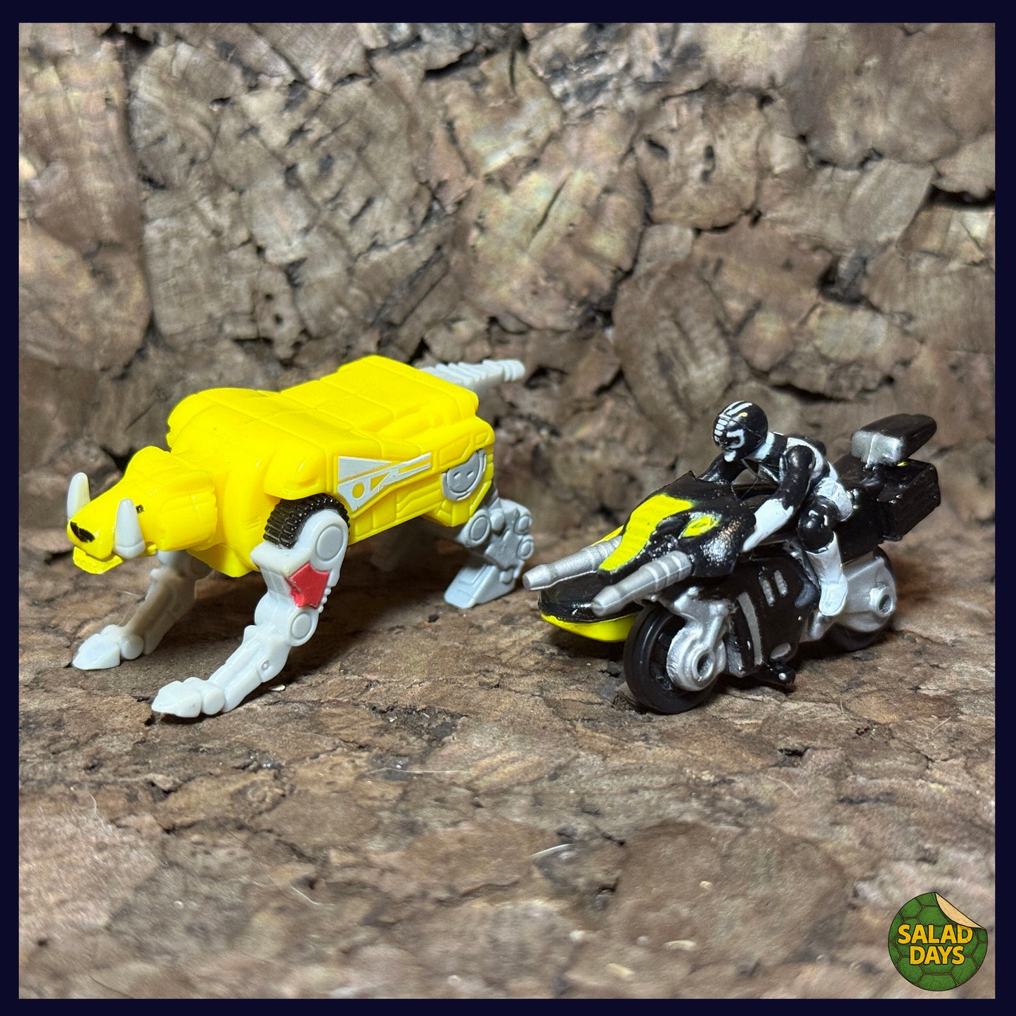 Mighty Morphin Power Rangers -Pack #4 Yellow Ranger- Micro Machines