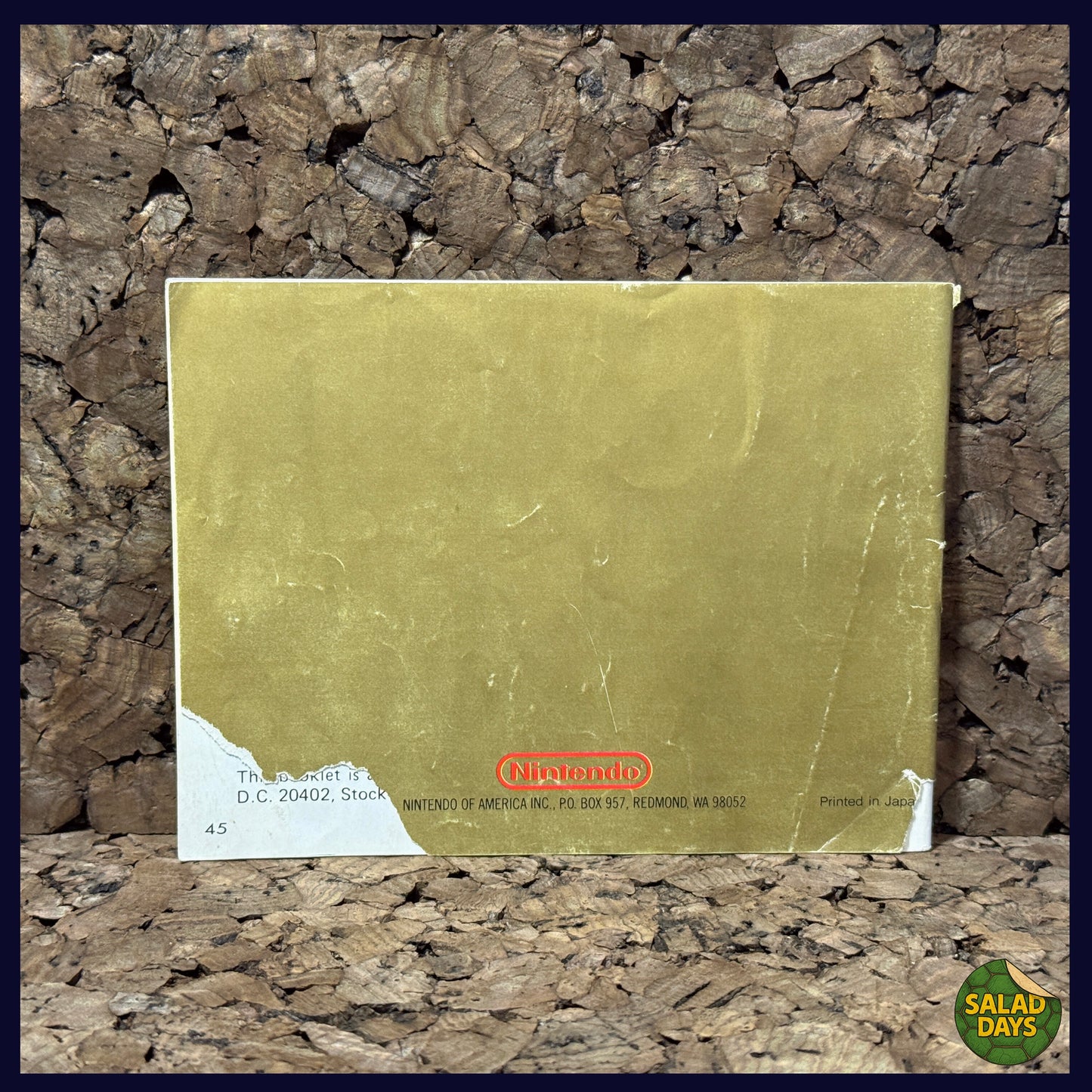 The Legend of Zelda -Nintendo Entertainment System- Manual