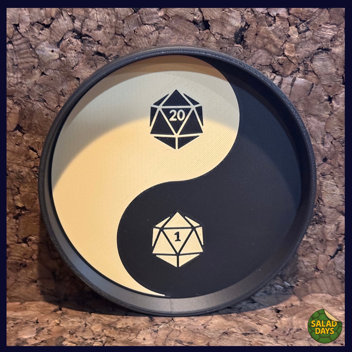 D20 -Dice Tray- Ying Yang