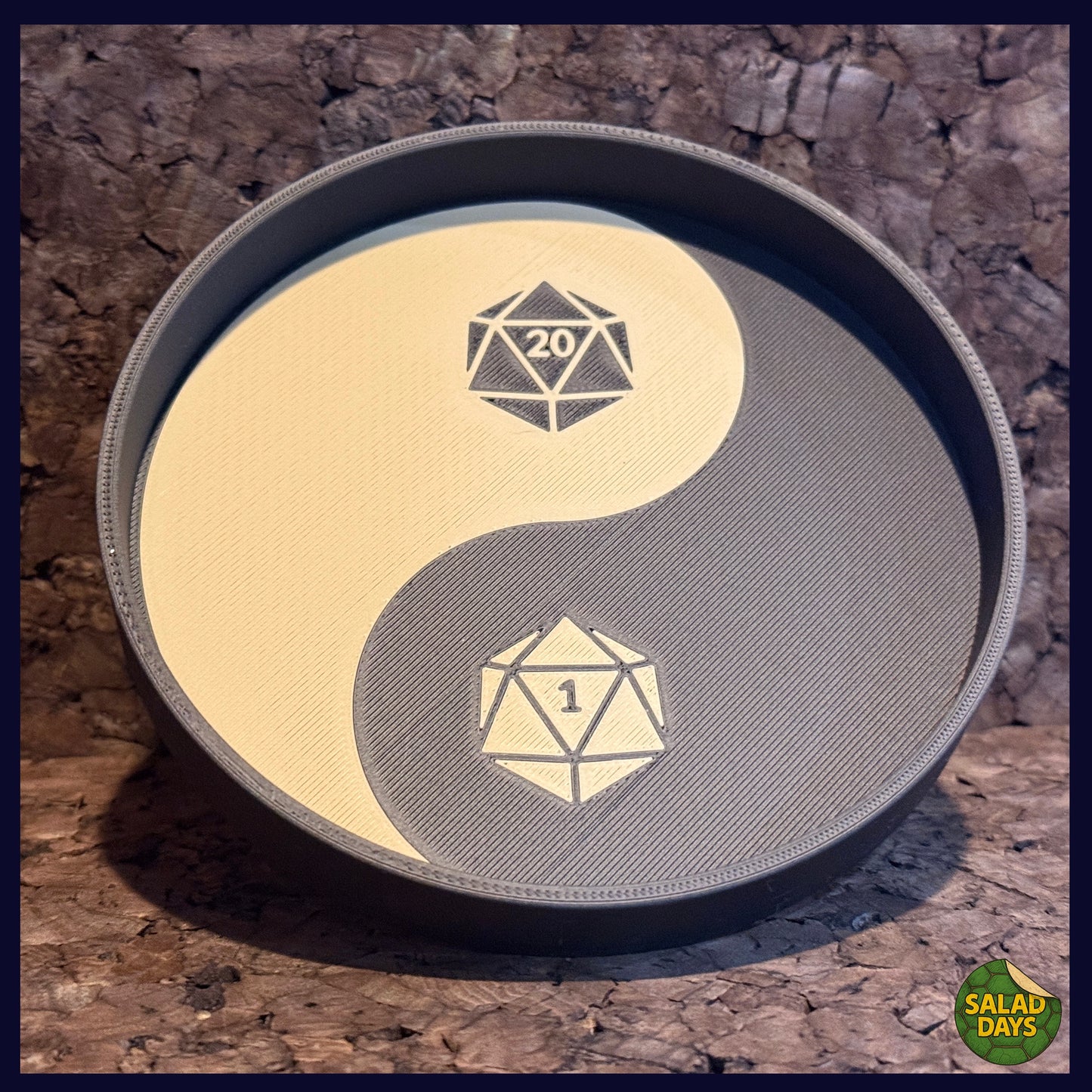 D20 -Dice Tray- Ying Yang