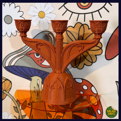Victorian -Candleholder- Triple
