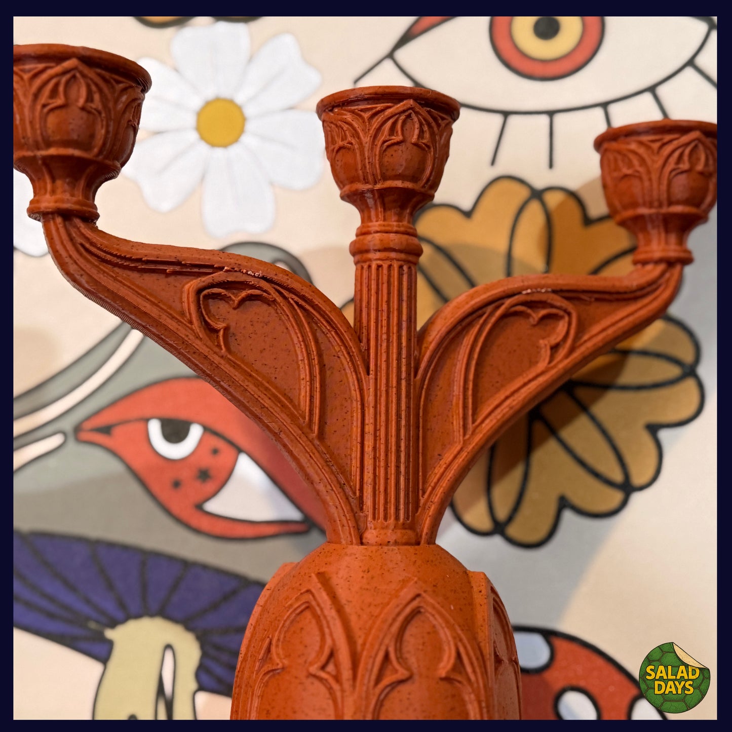 Victorian -Candleholder- Triple