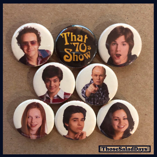 That 70s Show -Buttons- 8 Pack