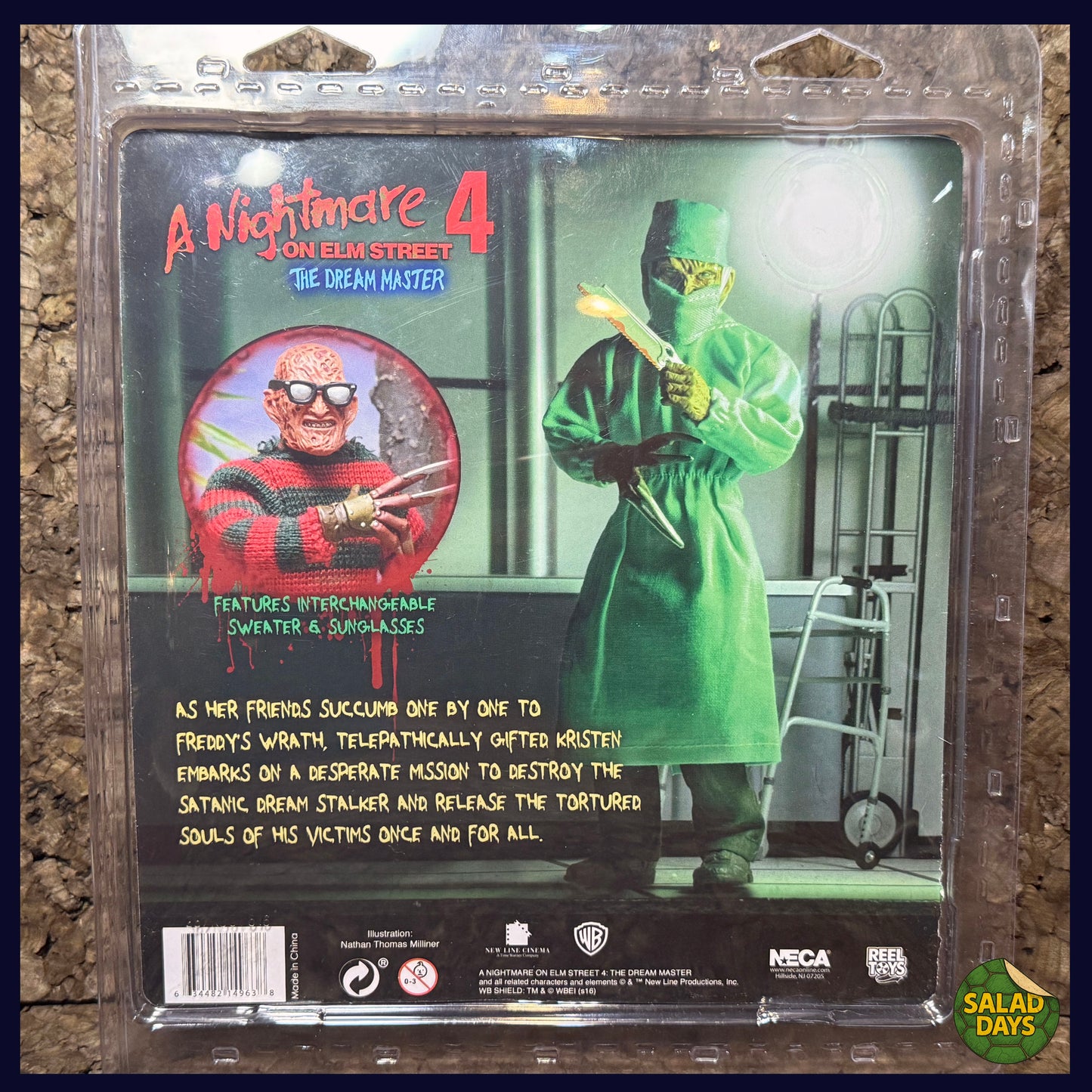 Nightmare on Elm Street 4 -The Dream Master- Freddy Krueger Action Figure