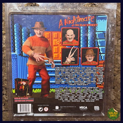 Nightmare on Elm Street -8-Bit- Freddy Krueger Action Figure
