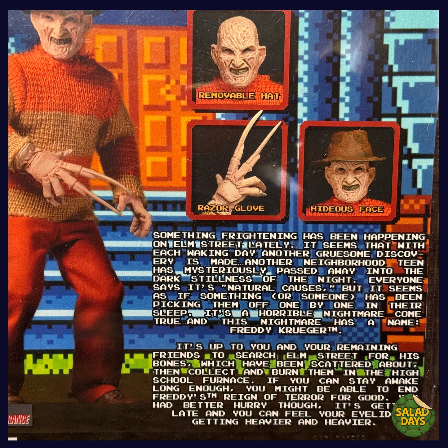 Nightmare on Elm Street -8-Bit- Freddy Krueger Action Figure