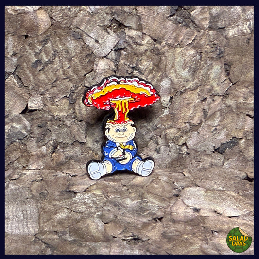 Adam Bomb -Enamel Pin- Garbage Pail Kids