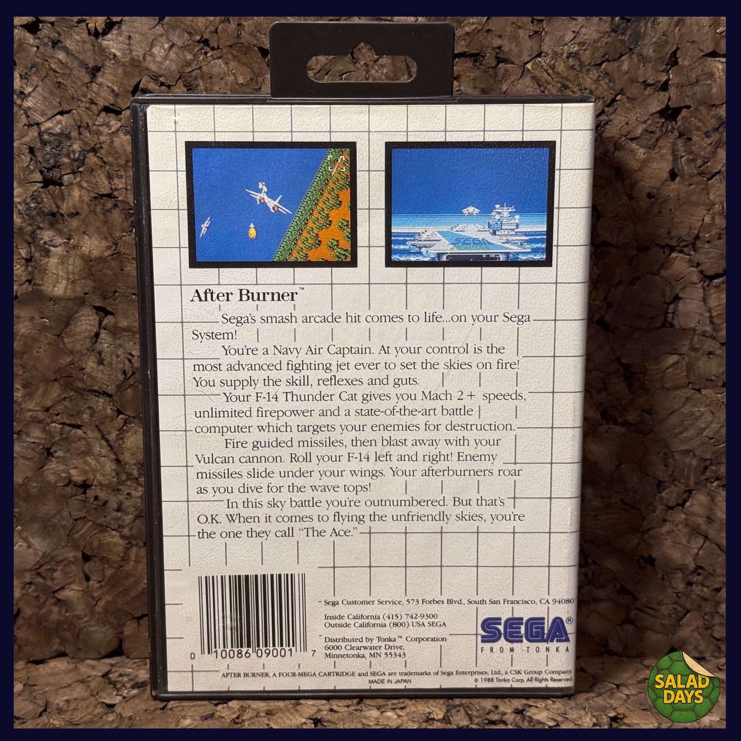 After Burner -Sega Master System-