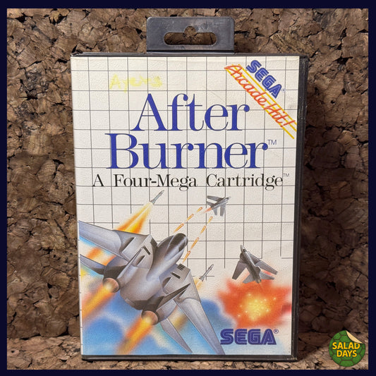 After Burner -Sega Master System-