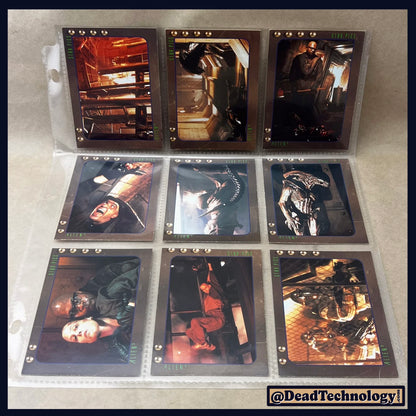 Aliens 3 -Trading Cards- Complete Set