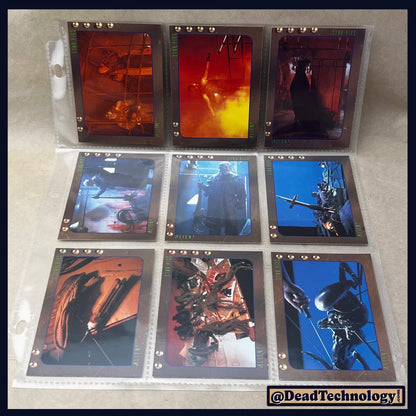 Aliens 3 -Trading Cards- Complete Set