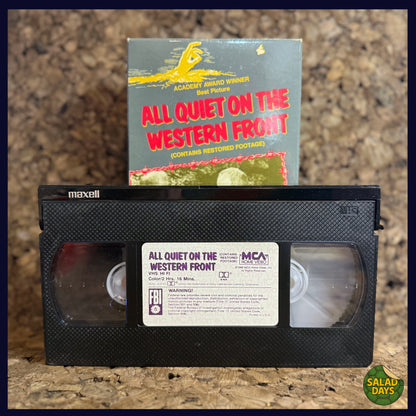 All Quiet on the Western Front -VHS-
