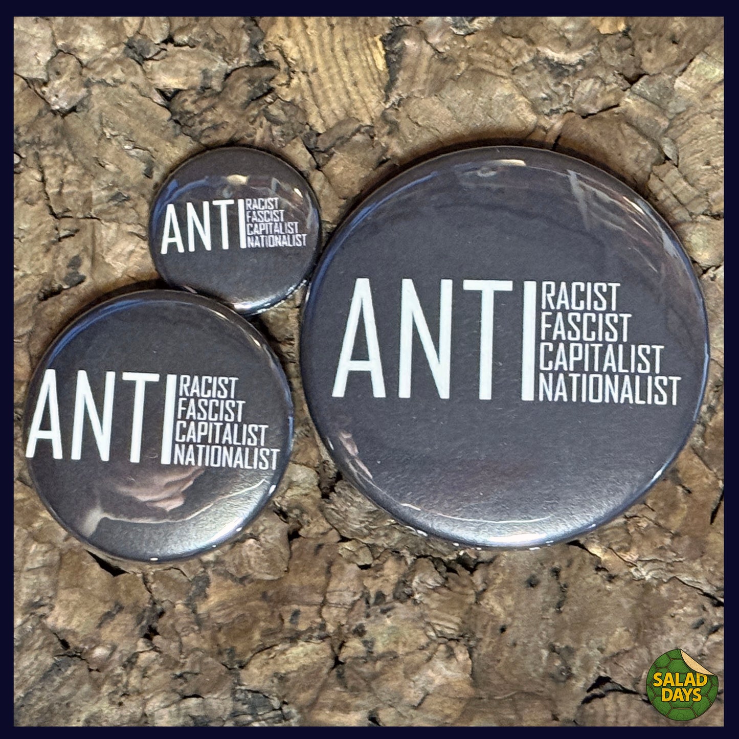 Anti-Ists -Button/Bottle Opener-