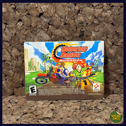 Konami Collector's Series -Nintendo GameBoy Advance- Advanced Arcade Manual