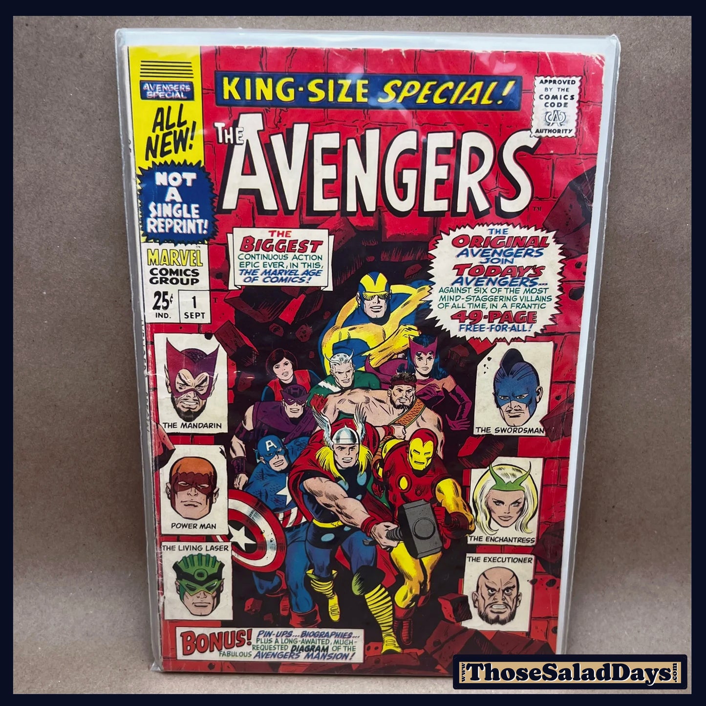 The Avengers -King Size Special 1967- #1 Comic