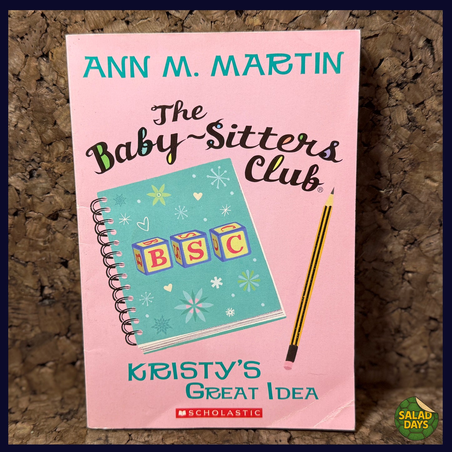 Baby-Sitter's Club Book -#1 Kristy's Great Idea- Ann M. Martin