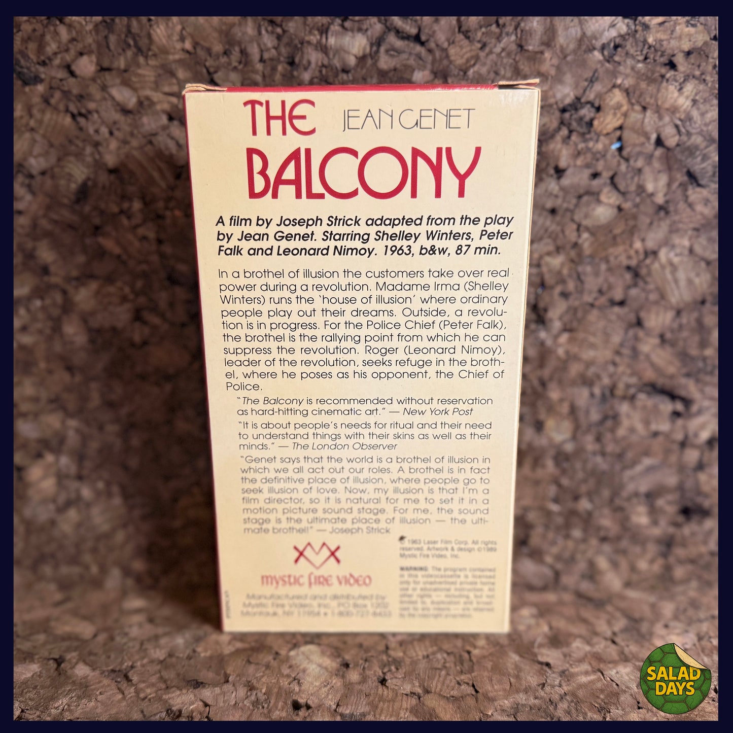 Balcony -VHS-