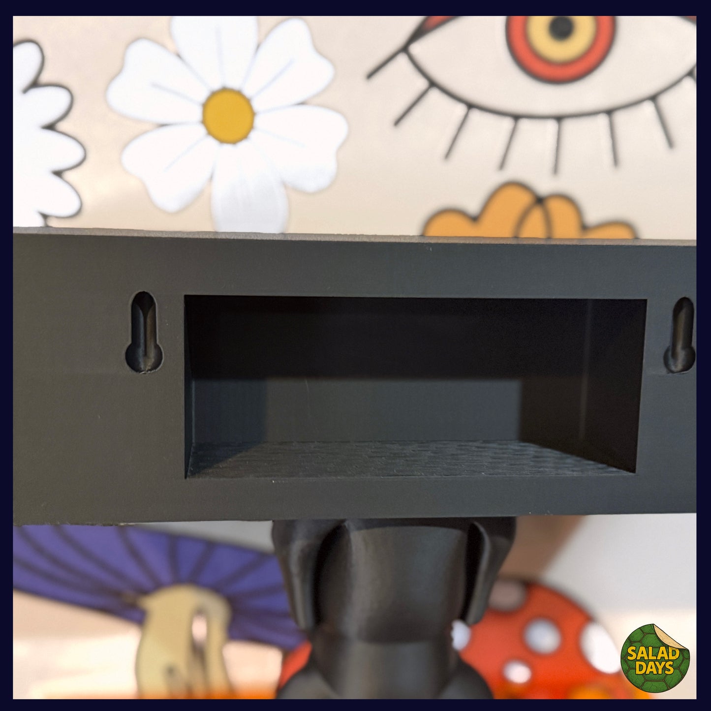 Hanging Bat -Shelf- w/ Hidden Compartment