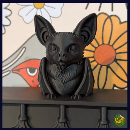 Hanging Bat -Shelf- w/ Hidden Compartment