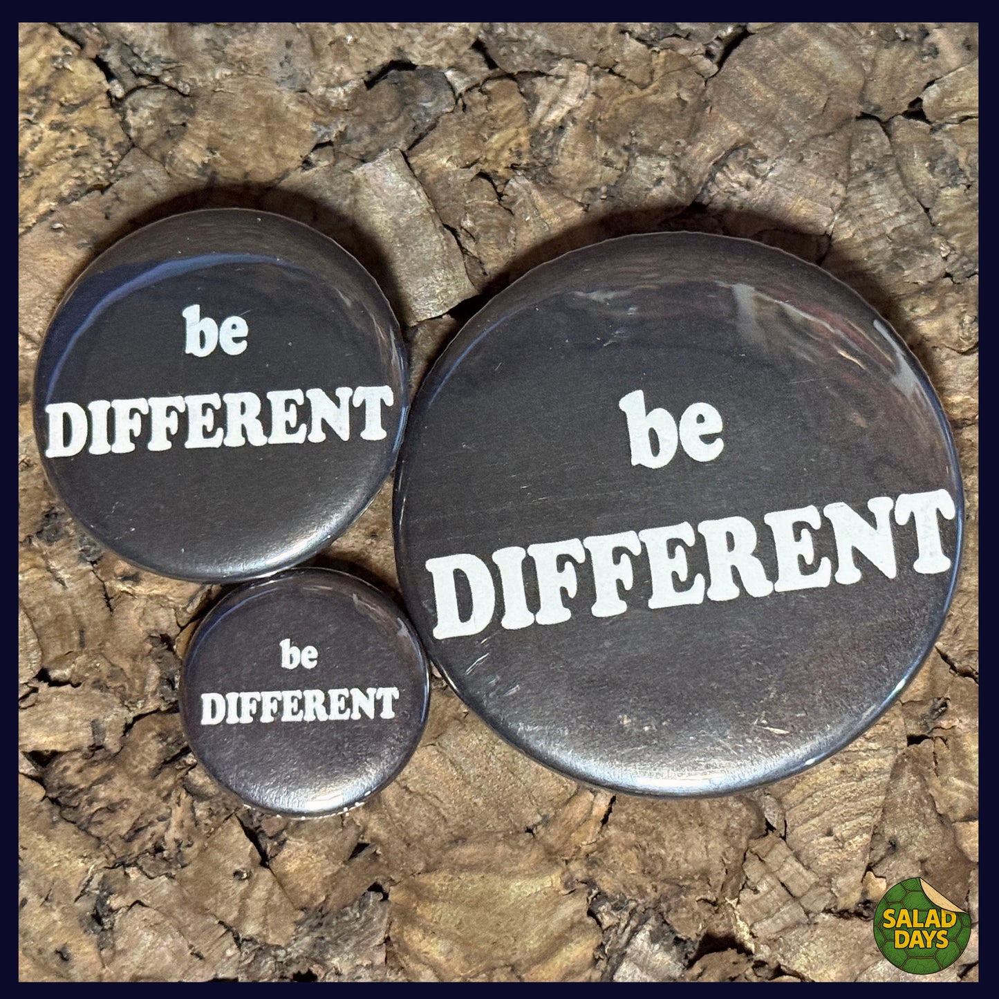 Be Different -Button/Bottle Opener-