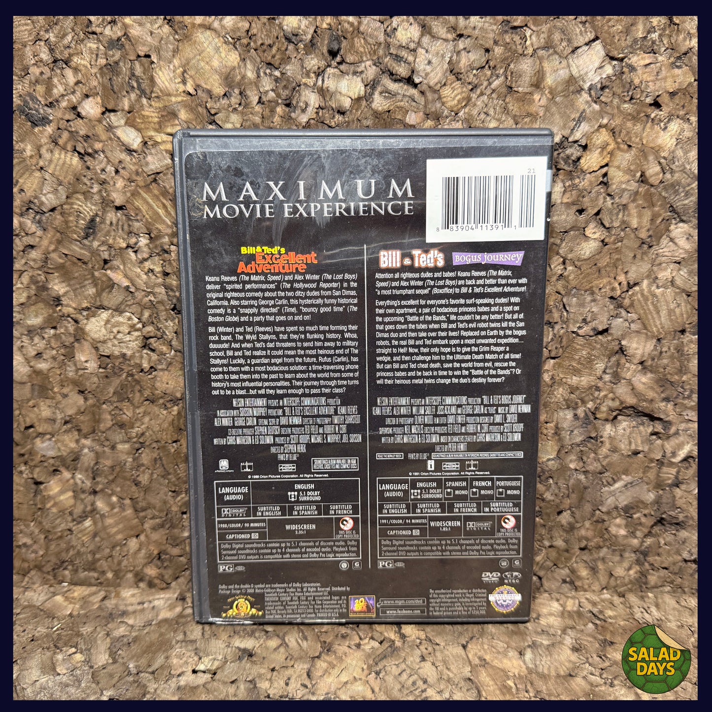Bill & Ted -DVD- Double Feature B