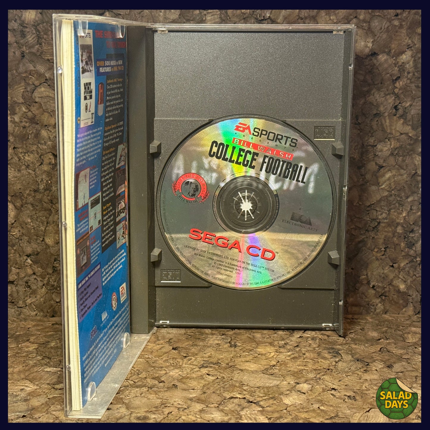 Bill Walsh College Football -Sega CD-