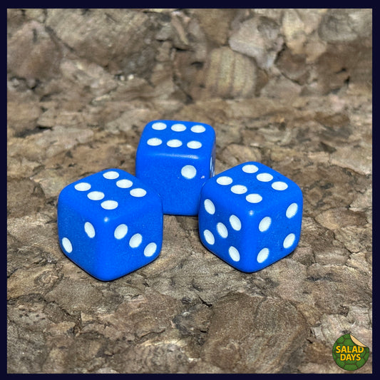 Blue -One Die- Colored Dice