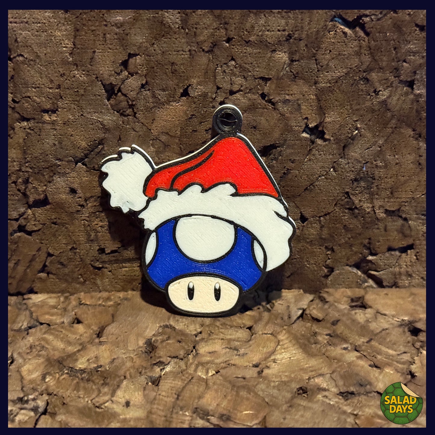 Toad Santa Hat -Ornament- Super Mario Bros