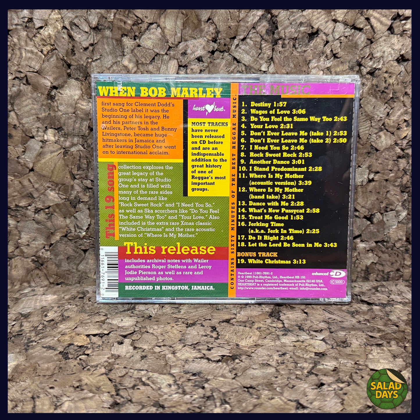 Bob Marley -CD- Destiny: Rare Ska Sides From 1Studio