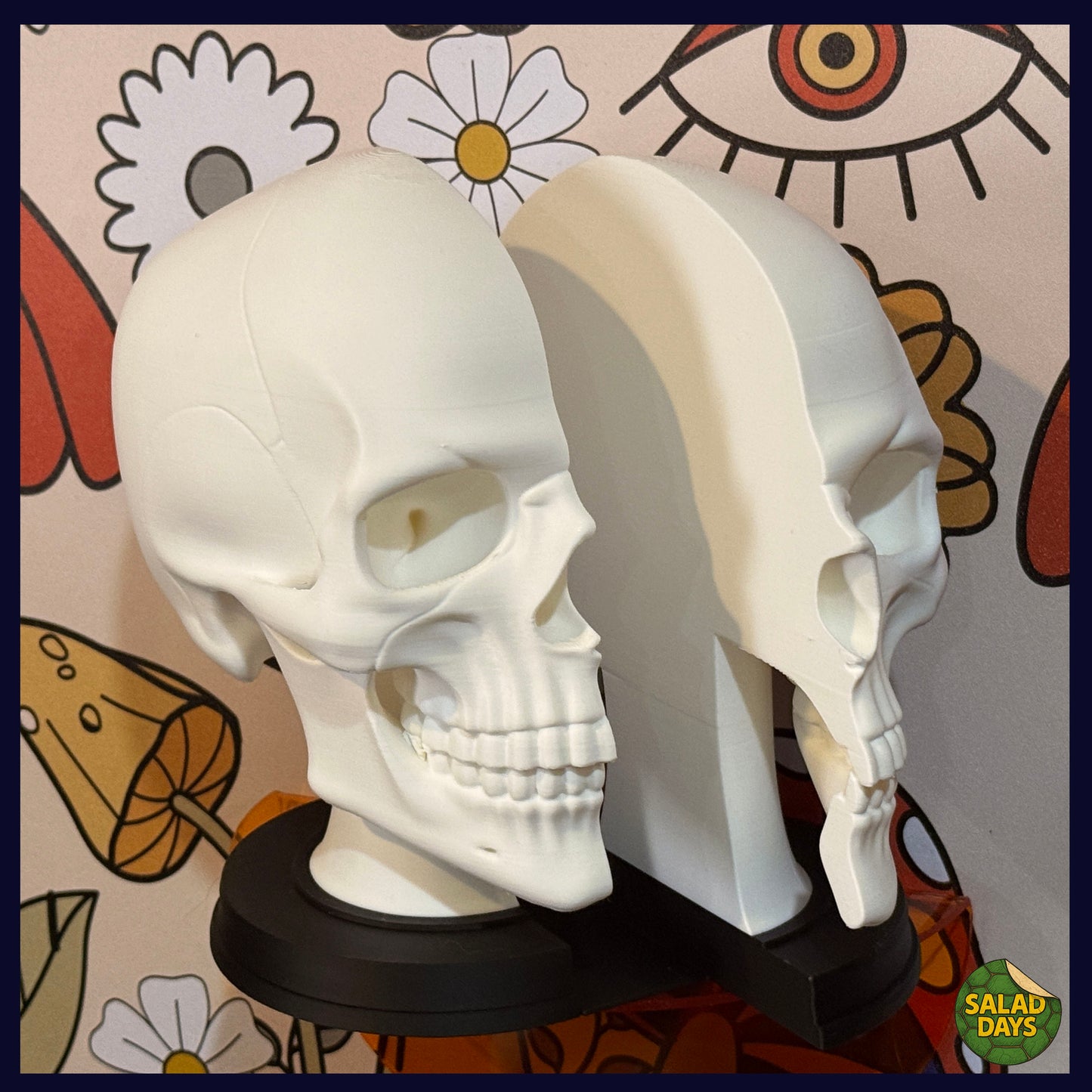Skull -Bookend-