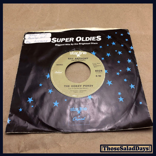 Ray Anthony -Bunny Hop/Hokey Pokey- 45 Record Single