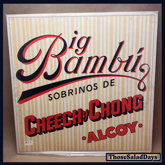 Cheech and Chong -Big Bambu- Record Album