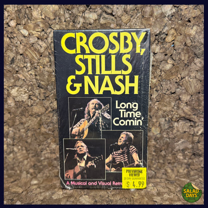 Crosby, Still & Nash -VHS- Long Time Comin'