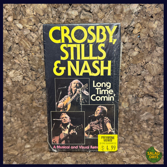 Crosby, Still & Nash -VHS- Long Time Comin'