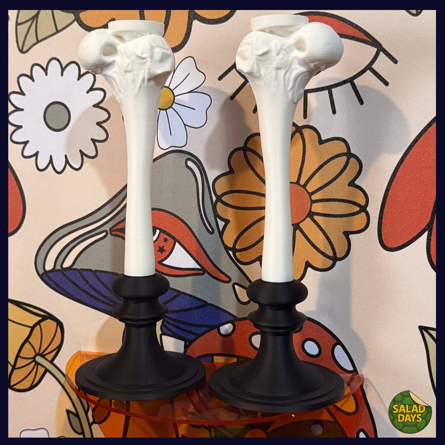 Bone -Candleholder-