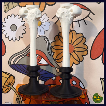 Bone -Candleholder-